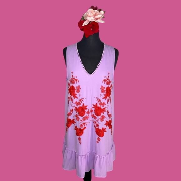 Entro embroidered dress - Picture 9 of 11